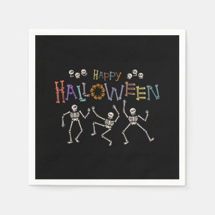 Servilleta De Papel Saludos de Halloween