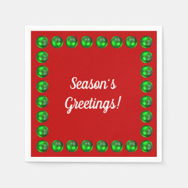 Servilleta De Papel Saludos de temporada