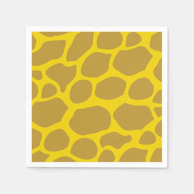 Servilleta De Papel Salvaje Fiesta Safari (Anverso)