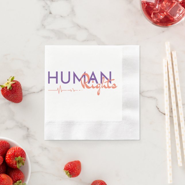 Servilleta De Papel Salvamento de los derechos humanos (In situ)