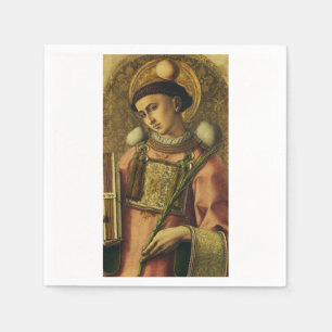 Servilleta De Papel San Esteban el Protomártir Iconografía Artística F