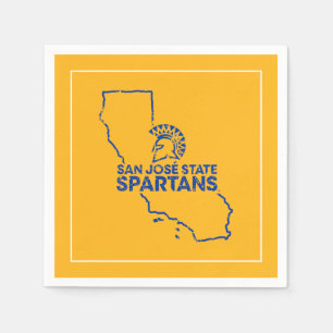Servilleta De Papel San Jose Estado Spartans Love