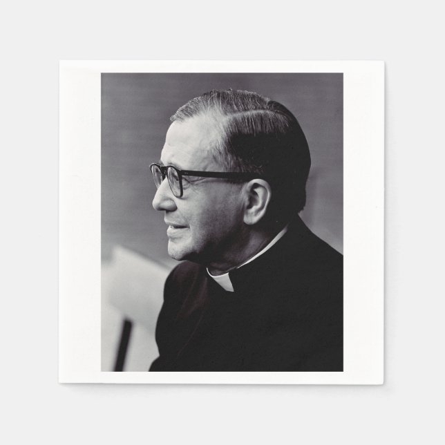Servilleta De Papel San Josemaria Escriva (Anverso)