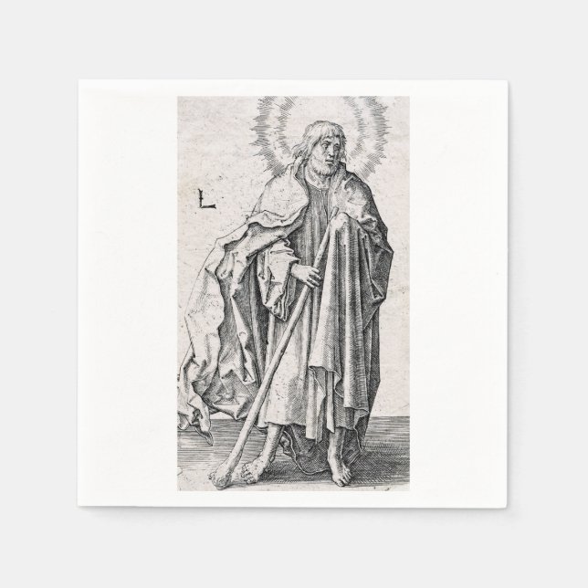 Servilleta De Papel San Judas Tadeo el Apóstol (Anverso)