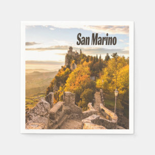 Servilleta De Papel San Marino Europa Tres Torres