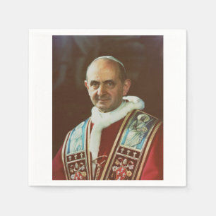 Servilleta De Papel San Papa Pablo VI Obispo de Roma