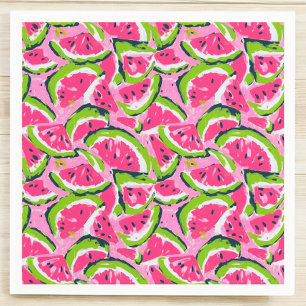 Servilleta De Papel Sandía Rosa / Fiesta de Frutas de Verano / Fiesta 