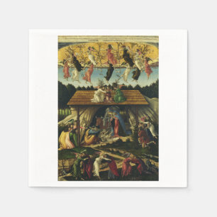 Servilleta De Papel Sandro Botticelli - El Nacimiento Místico – Arte F