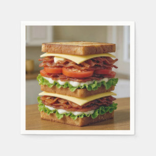 Servilleta De Papel Sándwich gourmet B.L.T.