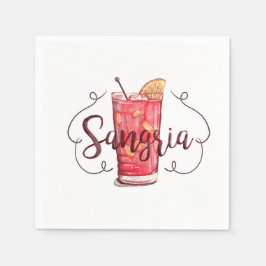 Servilleta De Papel Sangria