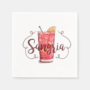 Servilleta De Papel Sangria