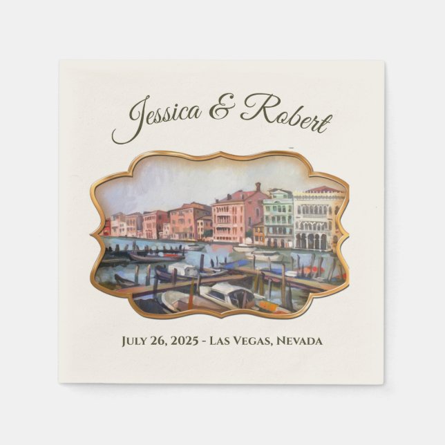 Servilleta De Papel Santa Barbara, CA - Stearns Wharf (Anverso)