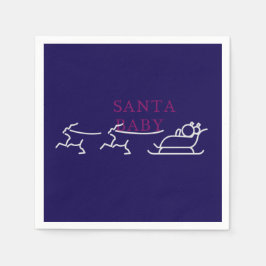 Servilleta De Papel Santa Bebé: Fiesta y festividad feriada hurto"