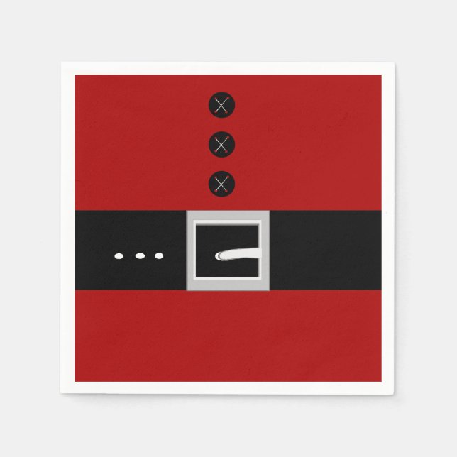 Servilleta De Papel Santa Belly Paper Napkin (Anverso)
