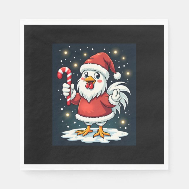 Servilleta De Papel Santa Chicken Joy (Anverso)