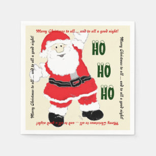 Servilleta De Papel Santa Claus