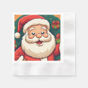 Servilleta De Papel Santa Clouse