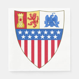 Servilleta De Papel Santa Fe, Nuevo México (Escudo de armas)
