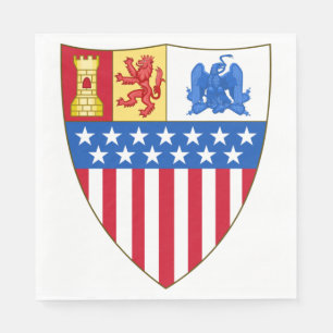Servilleta De Papel Santa Fe, Nuevo México (Escudo de armas)