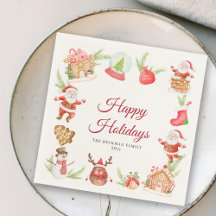 Santa Gingerbread House fiesta navideña