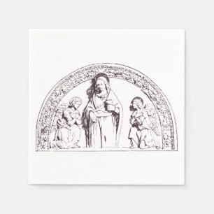 Servilleta De Papel Santa Lucía de Siracusa por Giovanni della Robbia