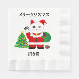 Servilleta De Papel Santa Maneki Neko