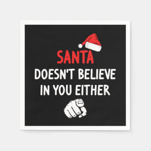 Servilleta De Papel Santa no cree