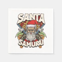 Servilleta De Papel Santa Samurai