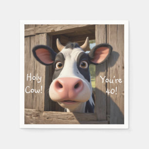 Servilleta De Papel Santa vaca, tienes 40 años