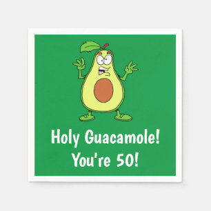 Servilleta De Papel Santo Guacamole, eres 50 aguacates divertidos