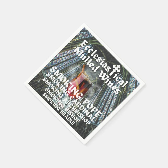 Servilleta De Papel Santo Moly, vinos eclesiásticos asados (Borde)