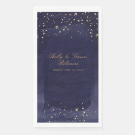 Servilleta De Papel Sapphire y Boda de oro