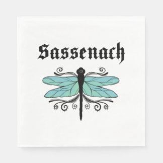 Servilleta De Papel Sassenach Dragonfly Outlander Amber Blue Sweatshir