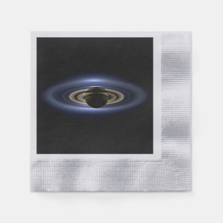 Servilleta De Papel Saturno eclipsó al Sol desde el orbitador Cassini