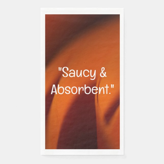 Servilleta De Papel Saucy & Absorbent Kitchel Toalla (Anverso)
