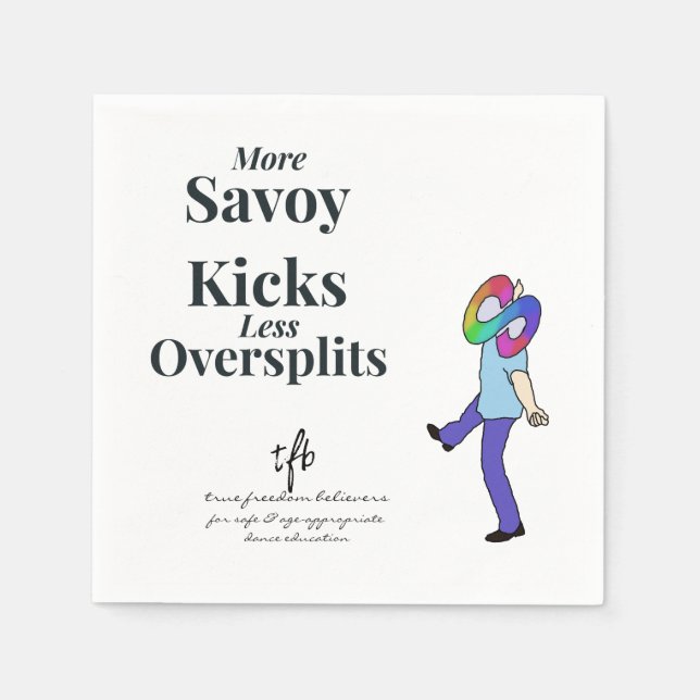 Servilleta De Papel Savoy Kicks vs. Oversplits (Anverso)