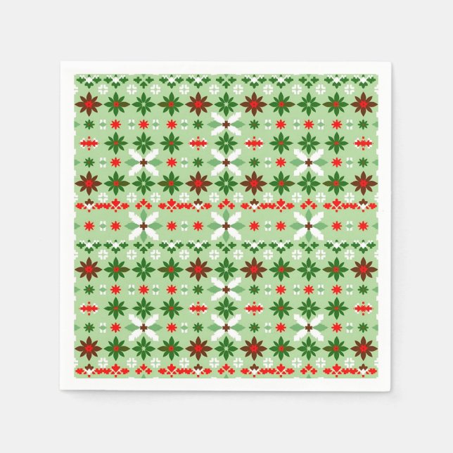 Servilleta De Papel Scandinavian Selburose Christmas Edition 4 (Anverso)