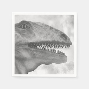 Servilleta De Papel Scary Dinosaur