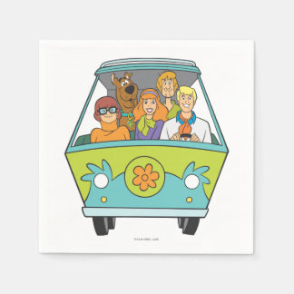 Servilleta De Papel Scooby-Doo y la máquina de misterio de pandillas
