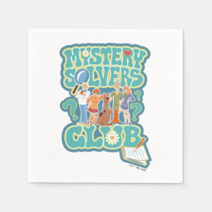 Servilleta De Papel Scooby-Doo y la pandilla "Mystery Solvers Club"