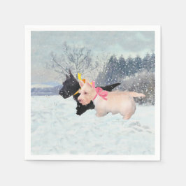 Servilleta De Papel Scottie Pups