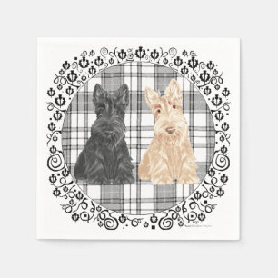 Servilleta De Papel Scotties de tartán