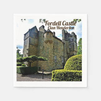 Servilleta De Papel Scottish Clan Henderson Fordell Castle
