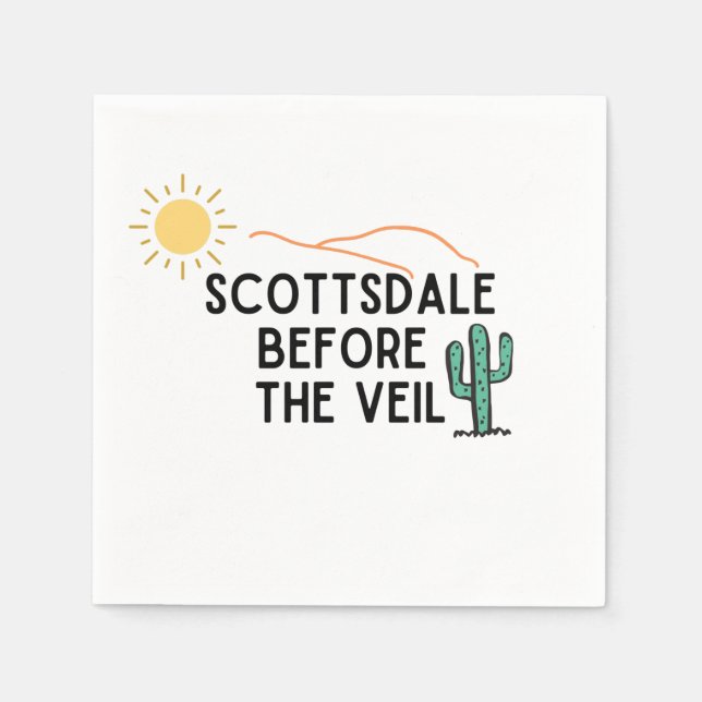 Servilleta De Papel Scottsdale Antes Del Velo (Anverso)