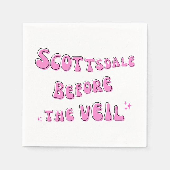 Servilleta De Papel Scottsdale antes del velo (Anverso)