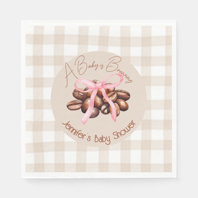 Servilleta De Papel Se está preparando un pequeño grifo (Anverso)