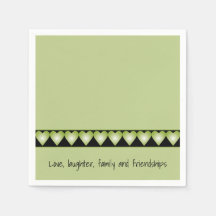 Se ha acentuado el pequeño patrón de corazón verde