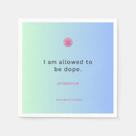 Servilleta De Papel "Se me permite estar desvencijado" ✨