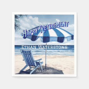 Servilleta De Papel Se Retiran A La Playa