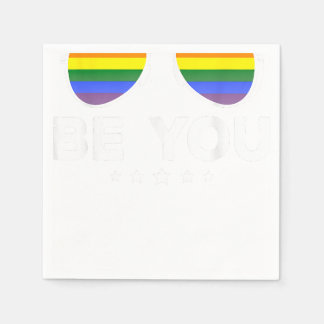 Servilleta De Papel Sé tú gafas de sol arcoiris LGBT